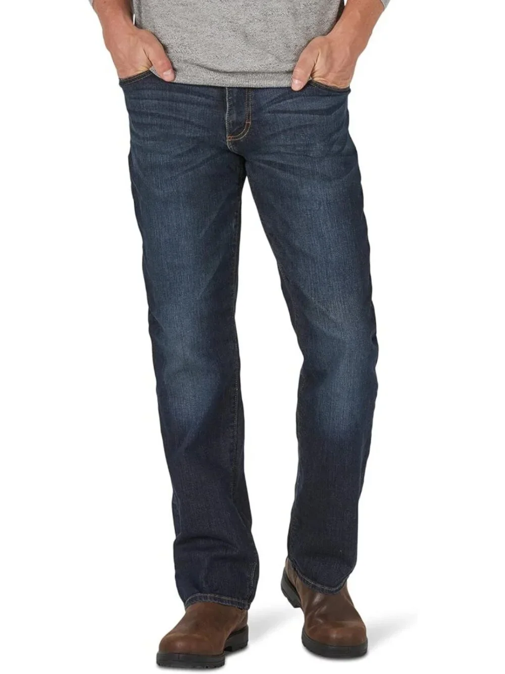 Men's Extreme Motion Bootcut Jeans - Comfortable Stretch Denim, Casual Fit